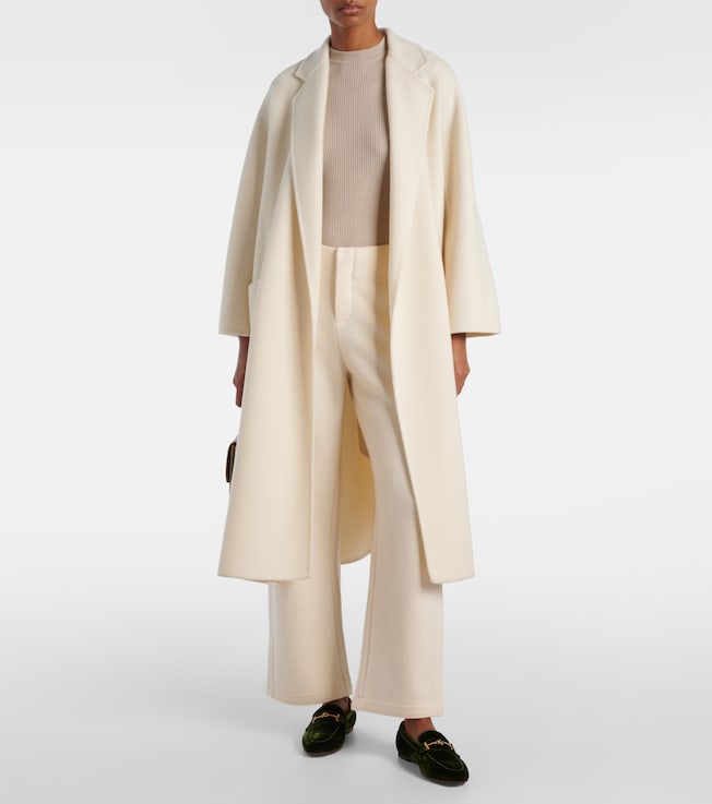 Max Mara Striped cotton and silk top