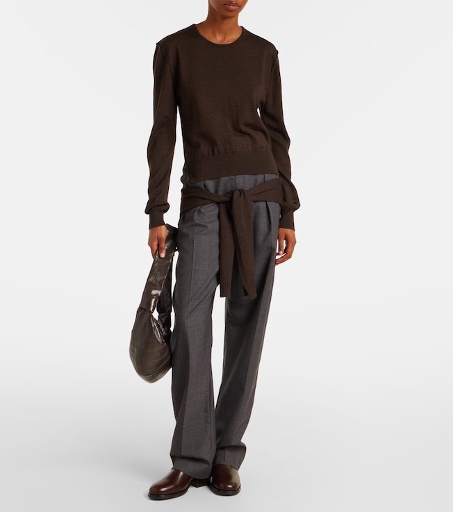 Lemaire Trompe l'oeil wool-blend sweater