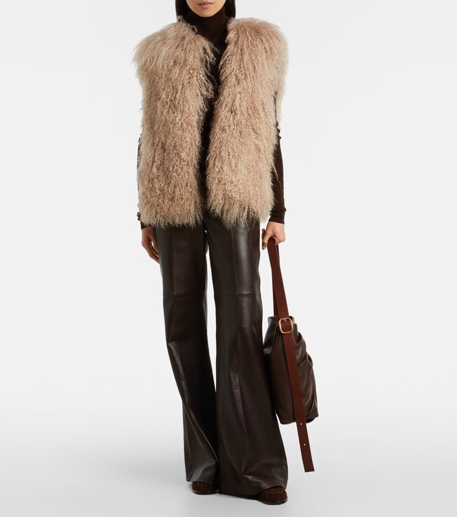 Yves Salomon Shearling gilet
