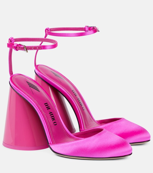 THE ATTICO Luz satin pumps