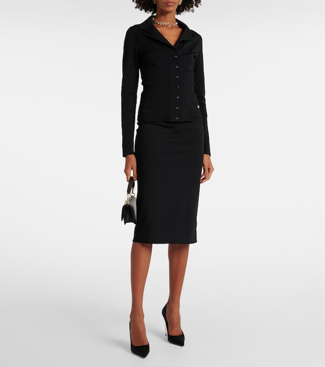 Dolce&Gabbana DG midi skirt