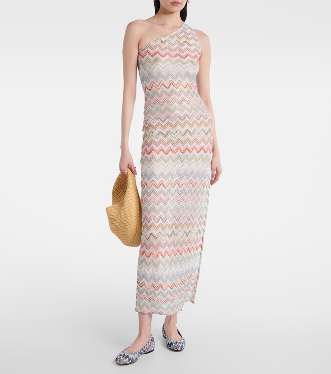 Missoni Zigzag crochet maxi dress