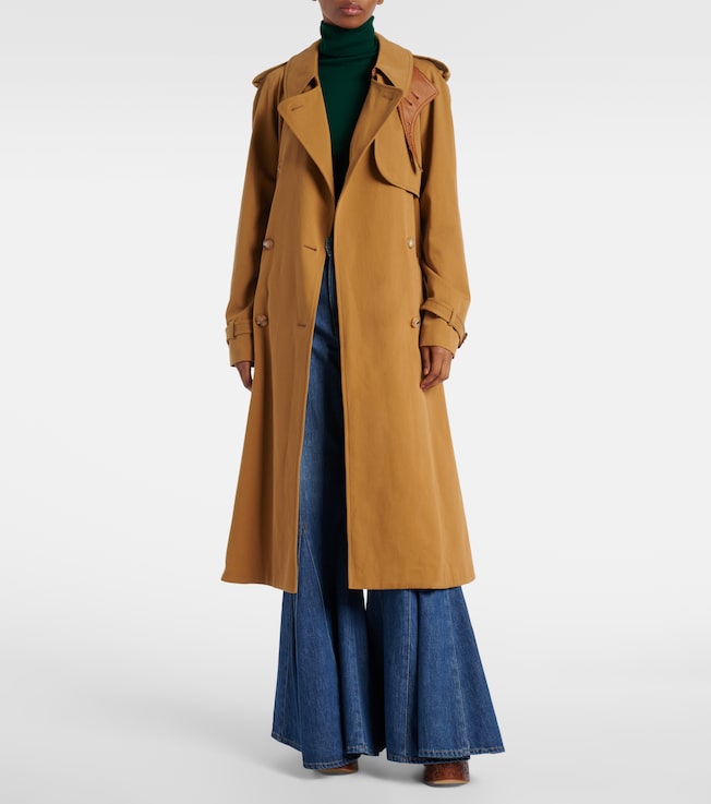 Chloé Cotton gabardine trench coat