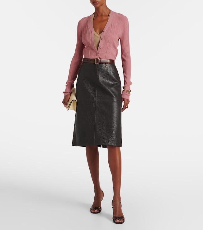 JOSEPH Sinai plissé cardigan