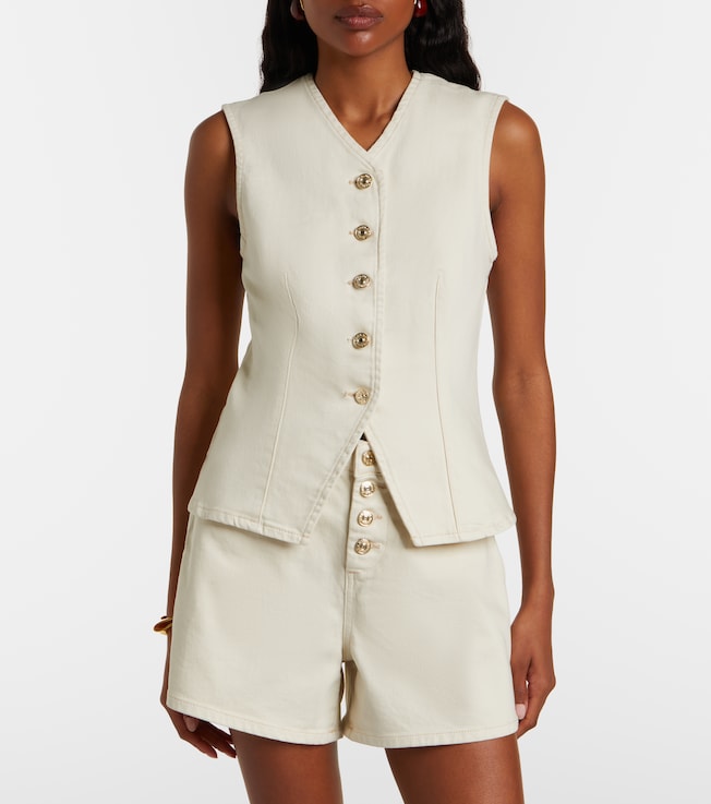 7 For All Mankind Lady denim vest