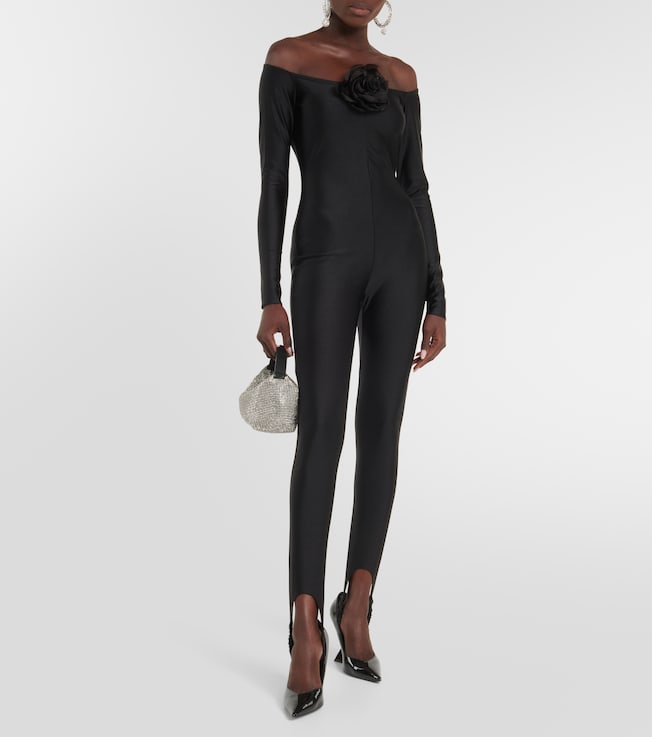 GIUSEPPE DI MORABITO Embellished jersey jumpsuit