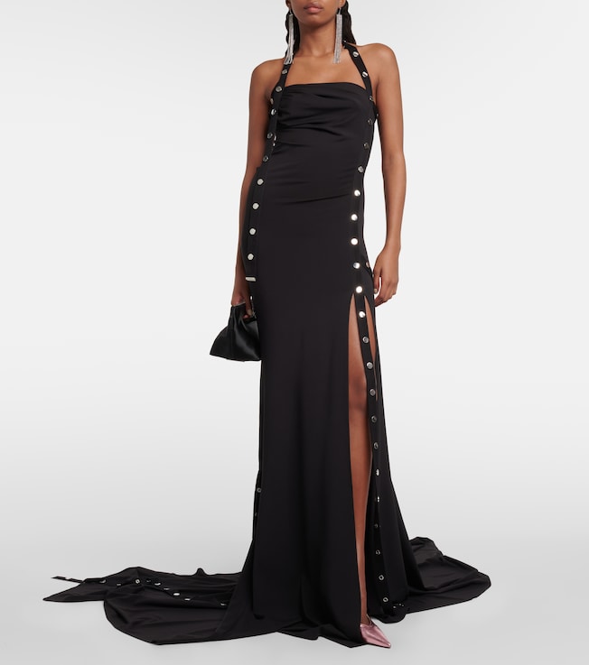 THE ATTICO Jersey maxi dress
