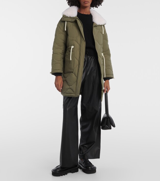 Yves Salomon Leather pants