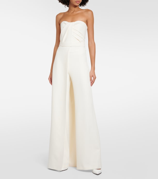 Safiyaa Bridal Remi draped jumpsuit
