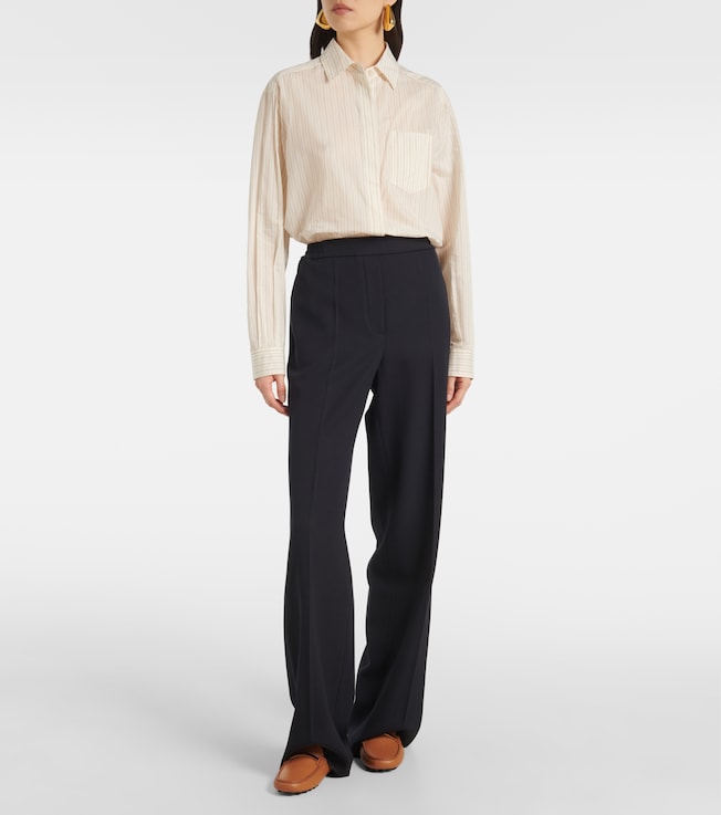 Tod's Wool wide-leg pants