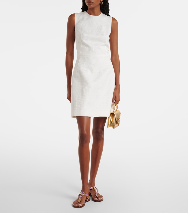 Dolce&Gabbana Cotton-blend minidress