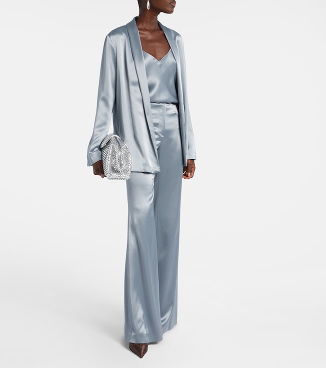 Galvan Julianne high-rise wide-leg pants