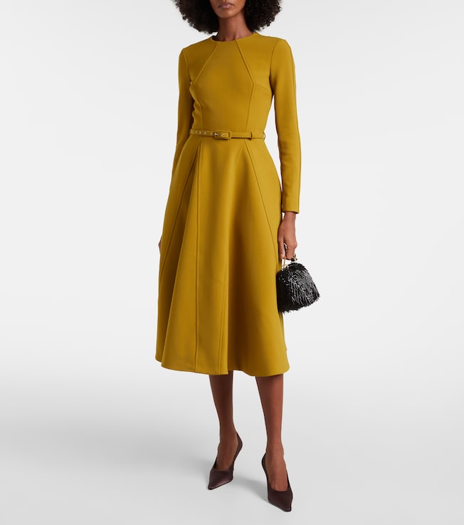 Emilia Wickstead Ucellina belted midi dress