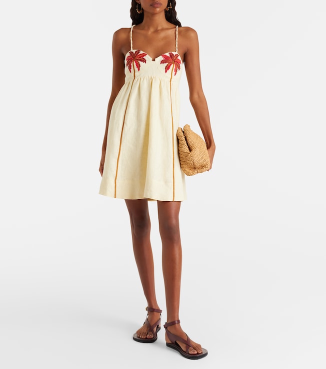 shirt dress cotton linen TOAST