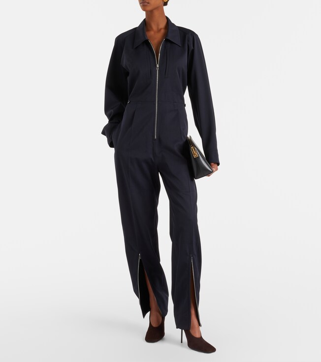 Victoria Beckham Wool-blend jumpsuit