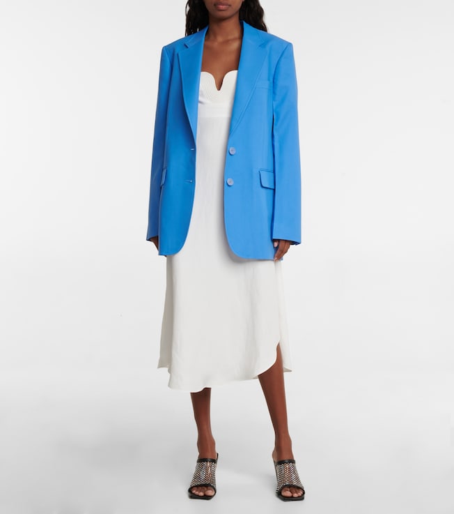 Stella McCartney Single-breasted twill blazer