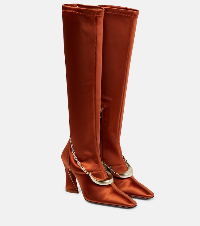 Zimmermann Embellished knee-high boots