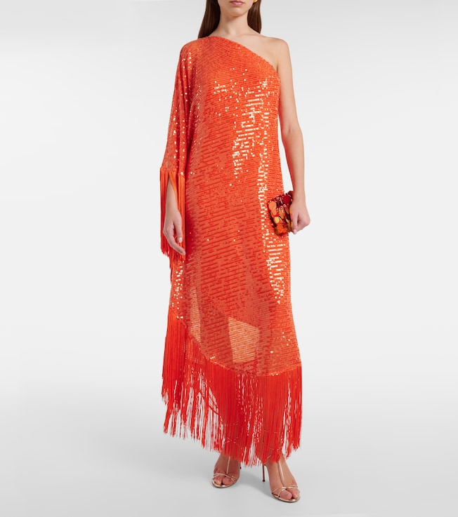 Taller Marmo Spritz Disco sequined maxi dress