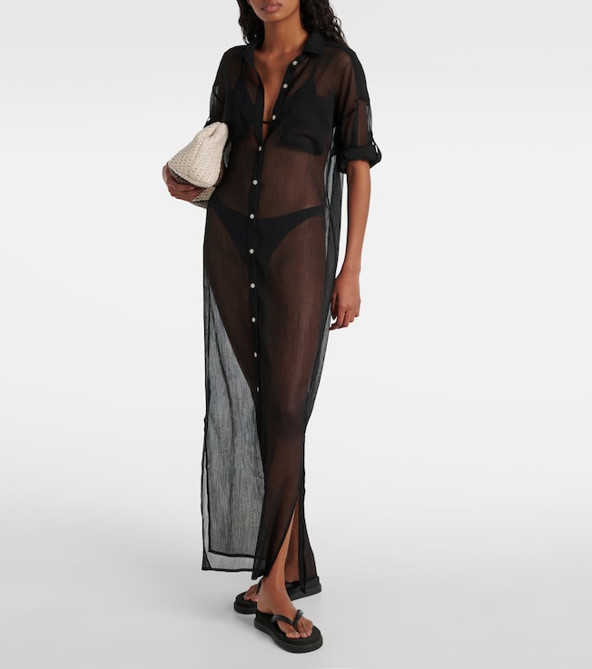 Jade Swim Mika mesh shirt dress