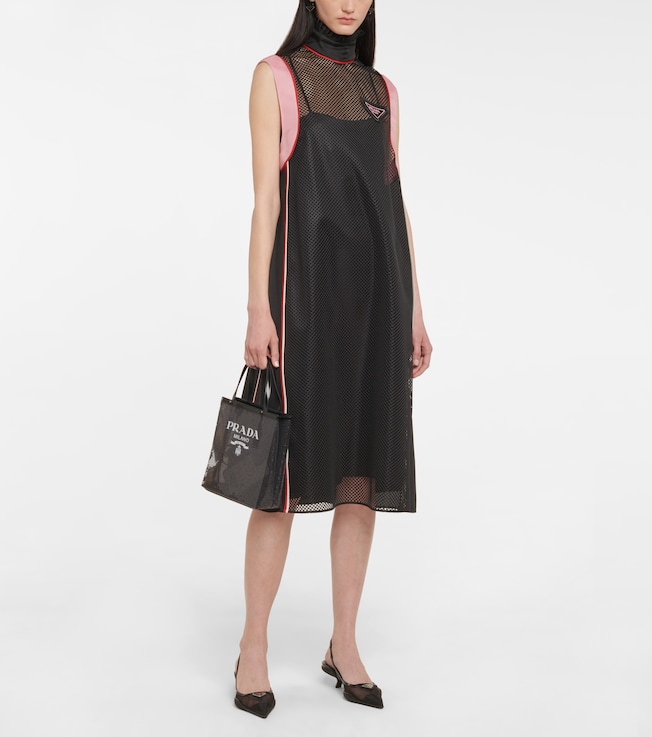 Prada Mesh midi dress