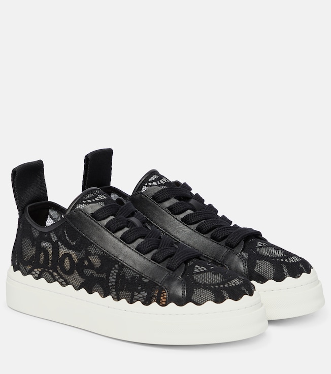 Chloé Lauren lace sneakers
