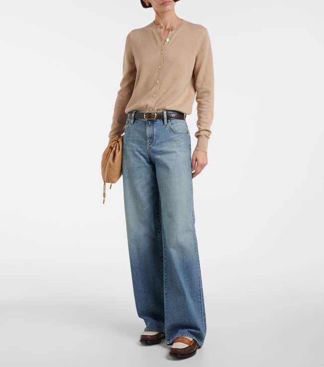 Ralph Lauren Collection Cable-knit cashmere cardigan