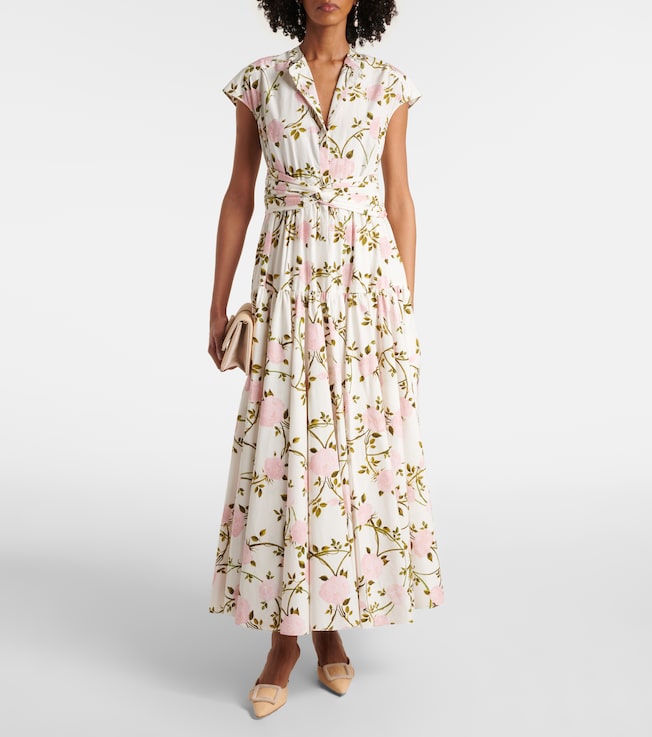 Giambattista Valli Floral cotton gown