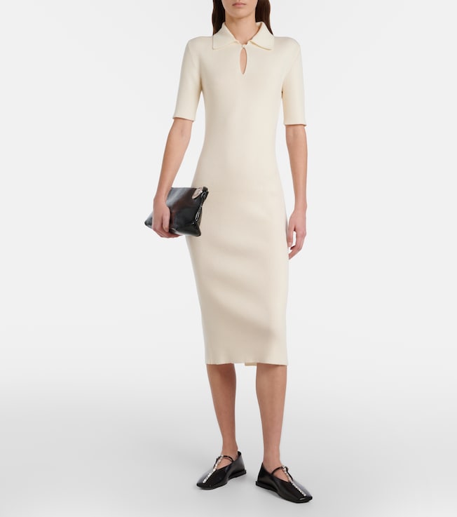 Vivienne Westwood - Pulling ruched cotton midi dress | Plush