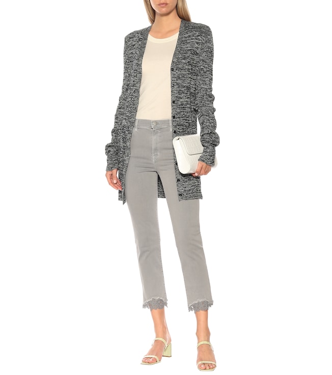 J BRAND Ruby cropped high-rise skinny jeans