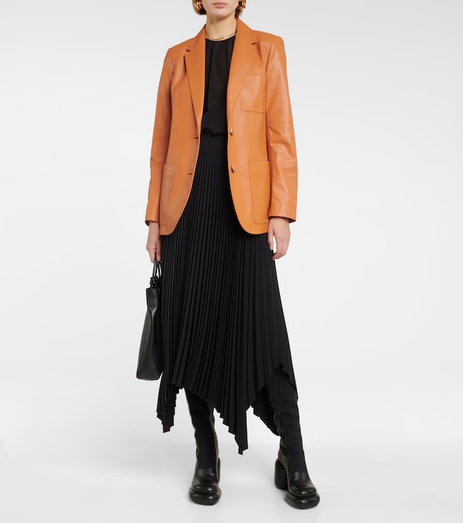 JOSEPH Jacques leather blazer