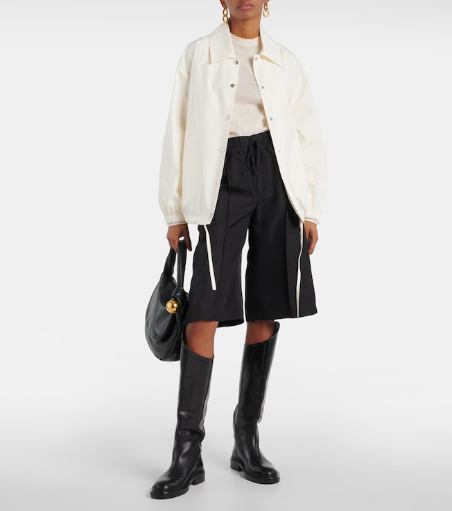 Sacai - Technical zip-up tank top | Plush