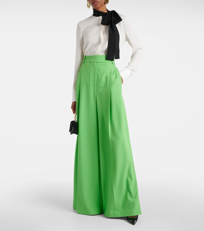 Alexandre Vauthier High-rise wide-leg pants 