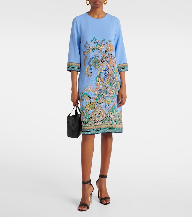 Etro Paisley minidress