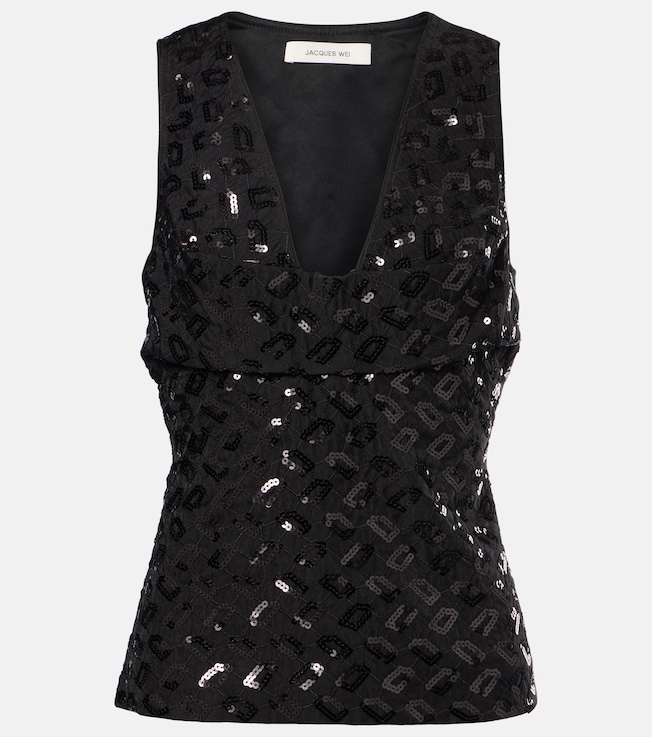 Jacques Wei Open-knit top
