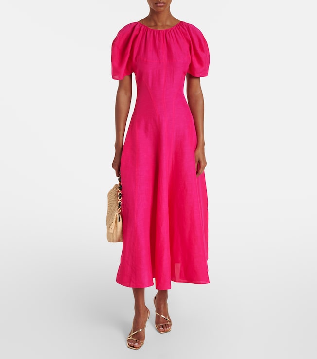 Tory Burch Balloon-sleeve maxi dress
