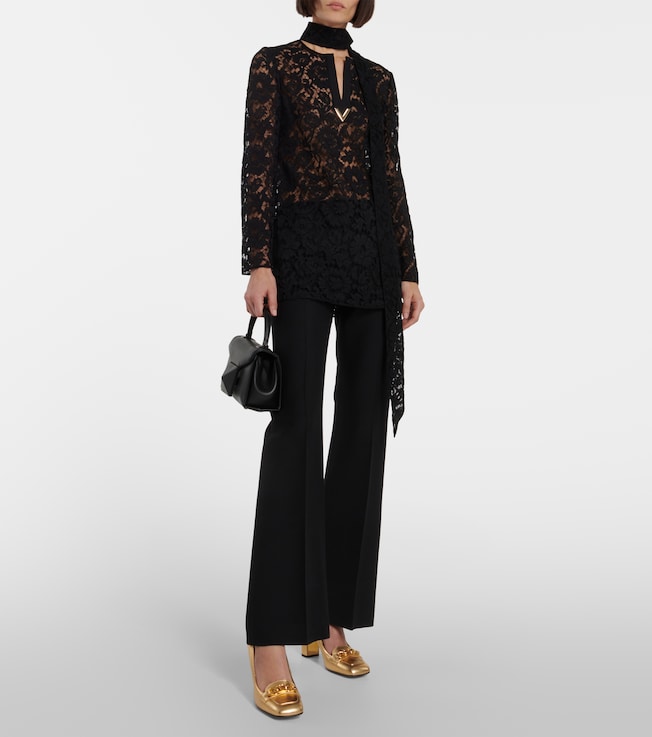 Valentino Guipure lace top