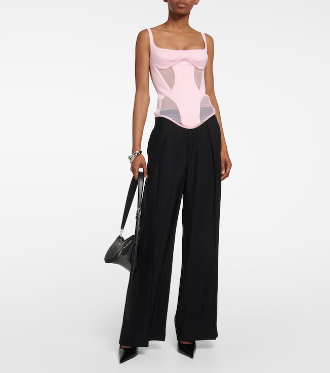 Mugler Paneled bustier