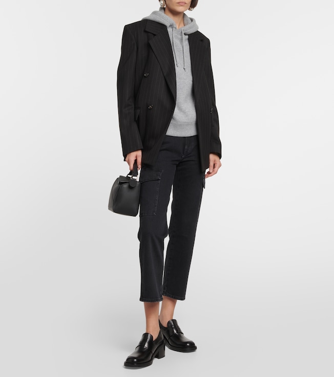 7 For All Mankind Logan Cargo cropped straight jeans