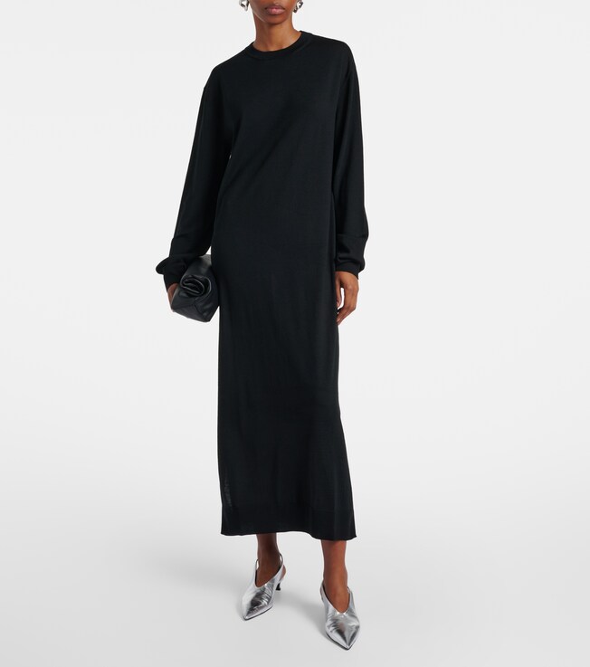 Jil Sander Wool sweater dress
