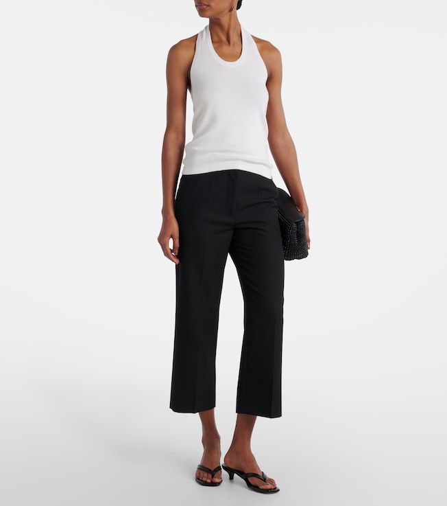 Extreme Cashmere N°409 Jerry cotton and cashmere tank top
