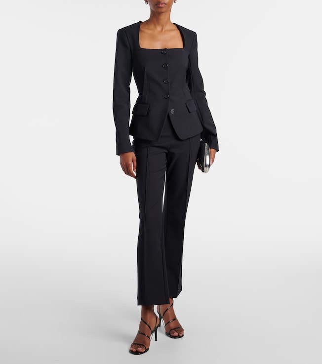 SIMKHAI Marlowe crêpe blazer 