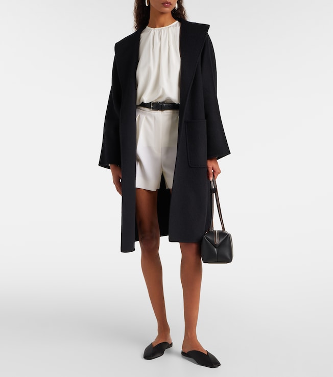 Max Mara Ozieri virgin wool shorts