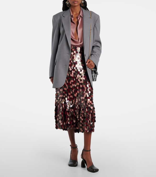 Dries Van Noten Wool-blend blazer