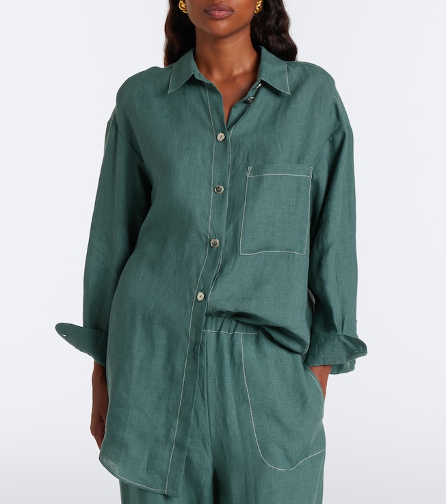 Eres Flashing linen shirt