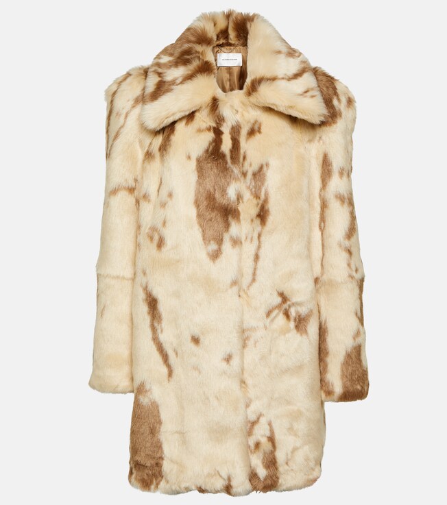 Faux fur coat | Victoria Beckham