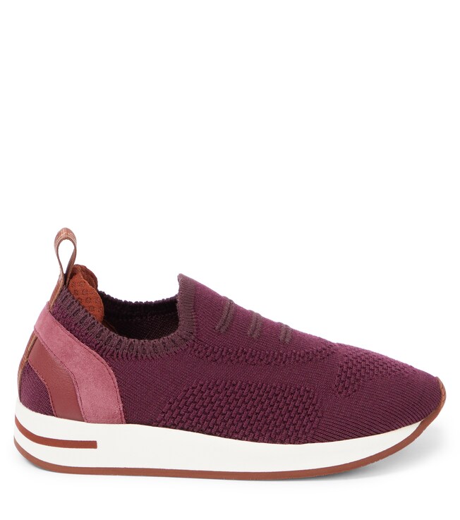 Sneakers mit Leder | Loro Piana Kids