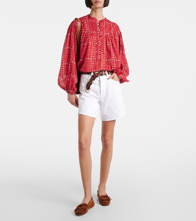 Citizens Of Humanity Marlow high-rise denim shorts