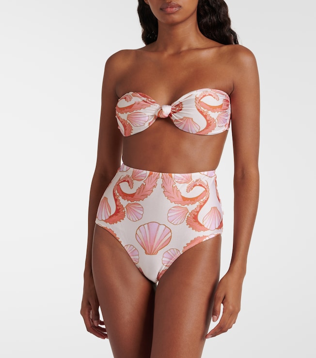Adriana Degreas Seashell high-rise bikini