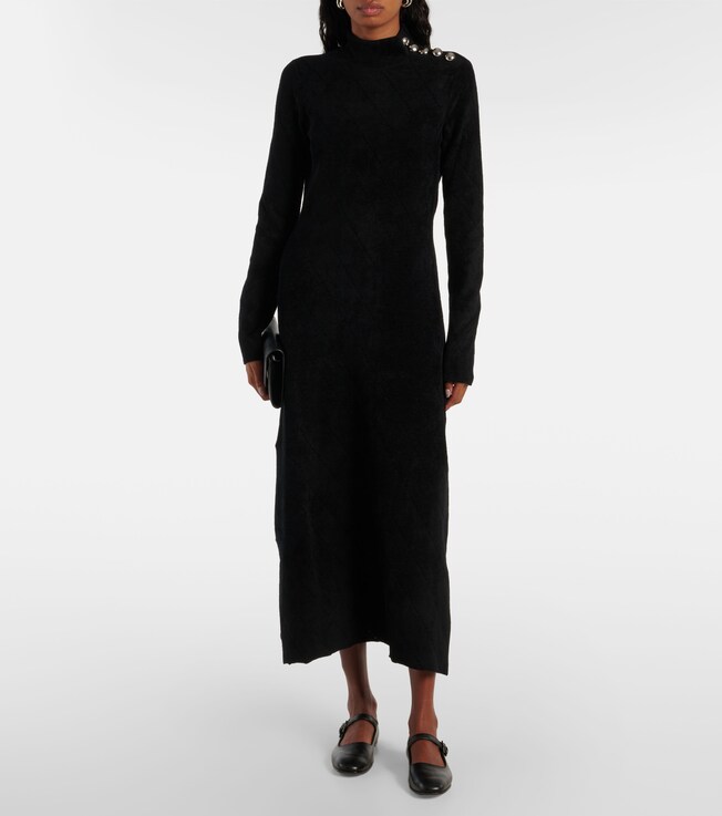 Proenza Schouler White Label Jude chenille maxi dress