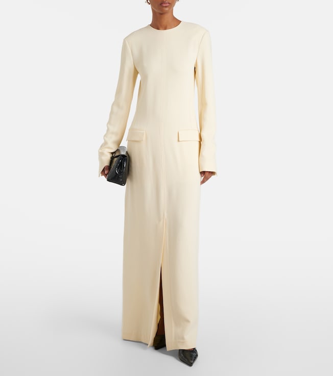 TOTEME Pocket crêpe maxi dress
